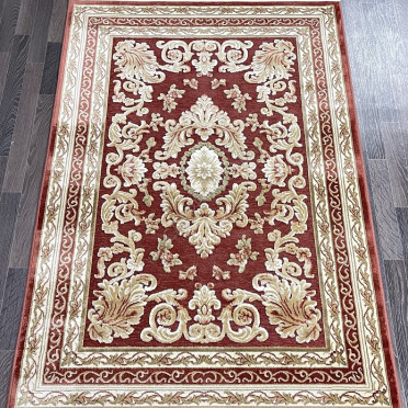 Ковер бельгийский 5052498220 KUNDUZ (Вискоза, красный)