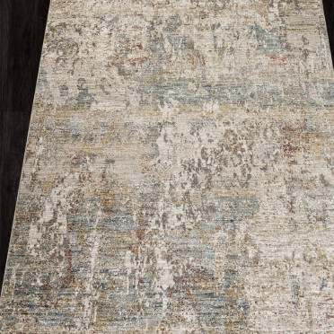 Ковер турецкий LB186A SHANTI (Полиэстер, разноцветный, кремовый)