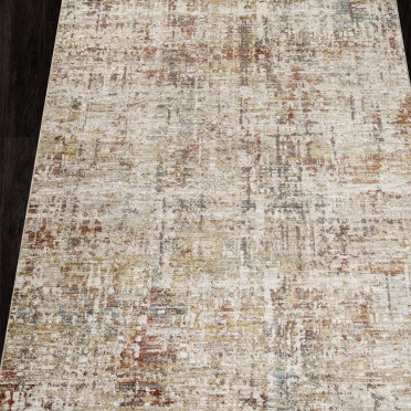 Ковер турецкий LB187A SHANTI (Полиэстер, бежевый, разноцветный)