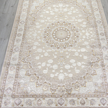 Ковер A050B - L.BEIGE / CREAM - Прямоугольник - коллекция ZARINA