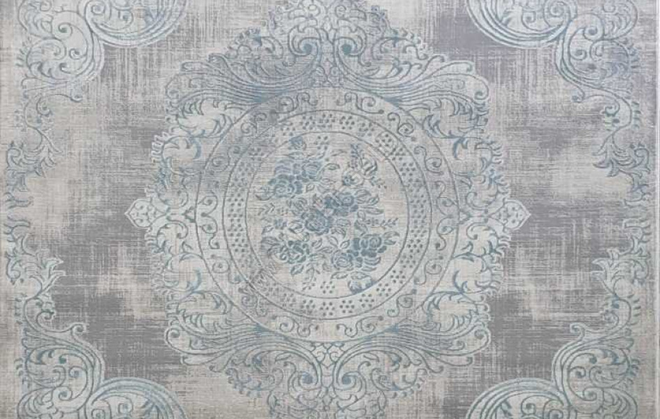 Турецкий ковер Amatis Lux 36560A STAN GREY / BLUE