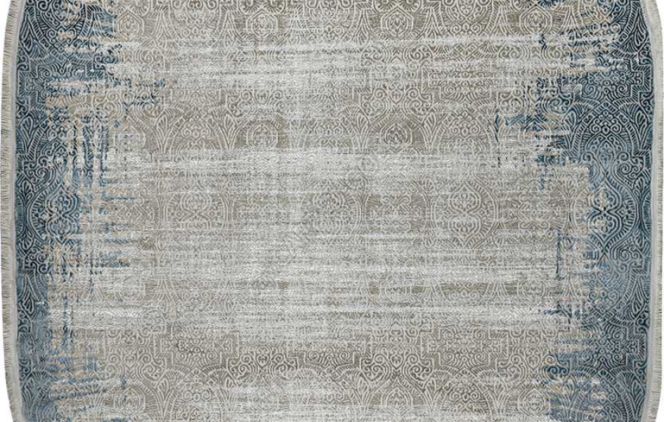 36949A OVAL BEIGE / BLUE Sanat Viscon