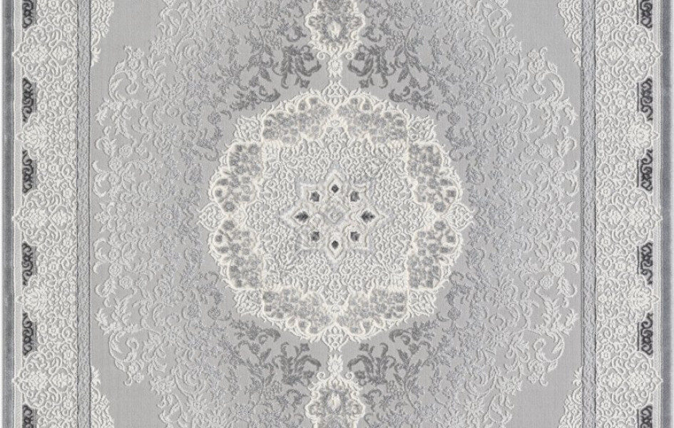 Ковер GL038G - GREY / GREY - Прямоугольник - коллекция NENSI