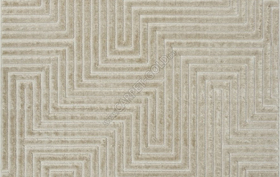 Ковер D786AP - BEIGE / BEIGE - Прямоугольник - коллекция JUNO