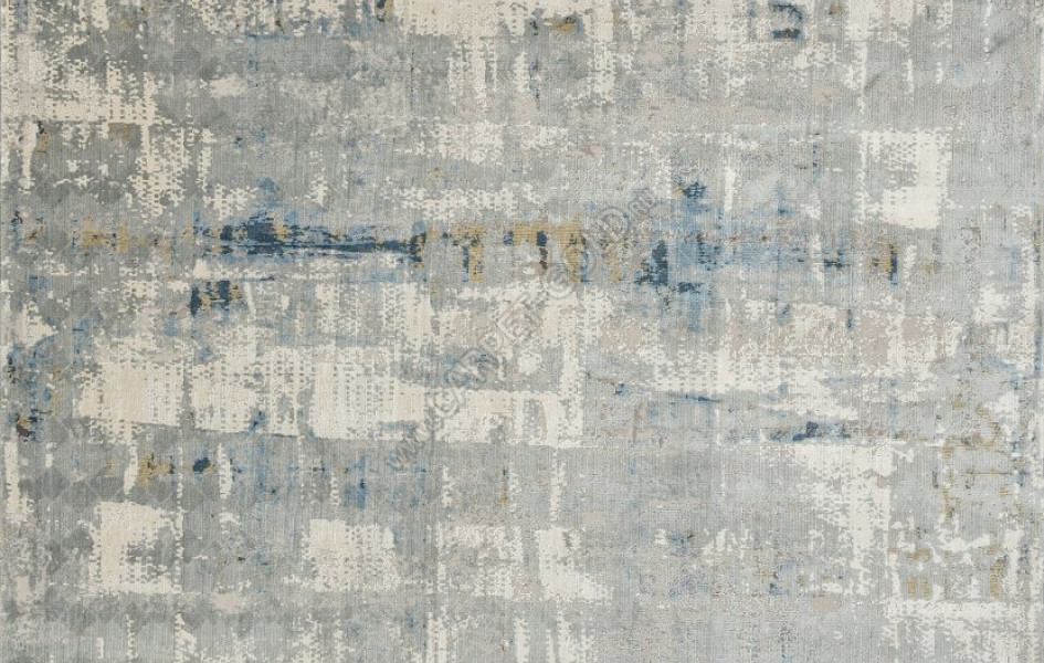 Ковер C105AB - GREY / YELLOW - Прямоугольник - коллекция EMPEROS