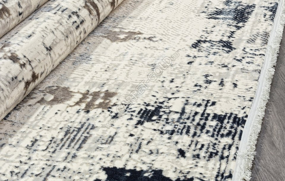 Ковер N2023A - CREAM / D.BLUE - Прямоугольник - коллекция POMPEI