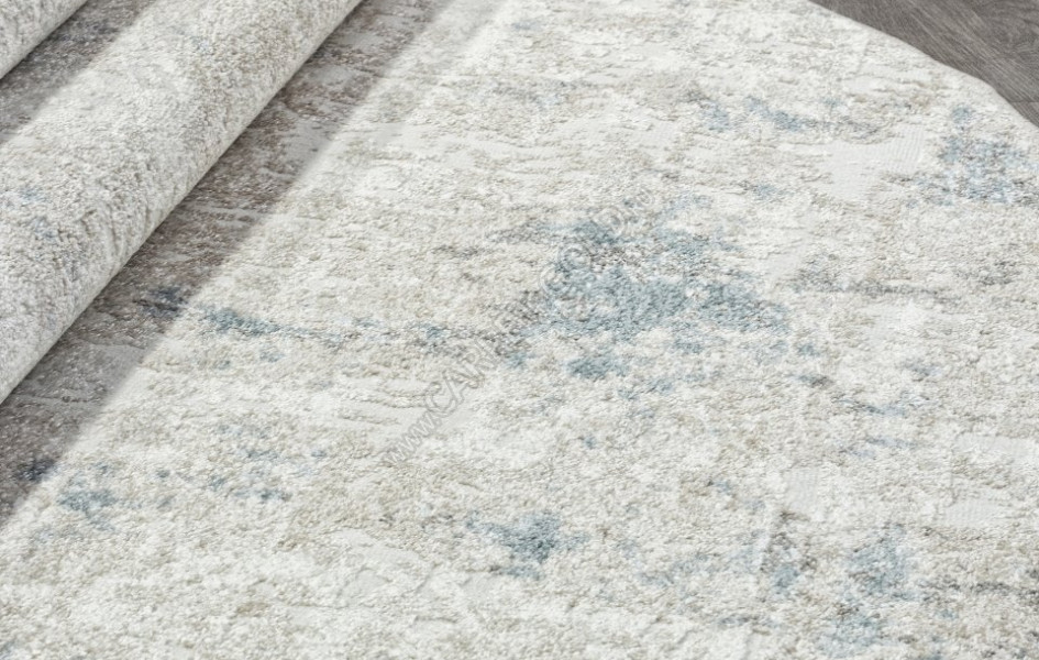 Ковер F232 - BEIGE-BLUE - Овал - коллекция NATUREL