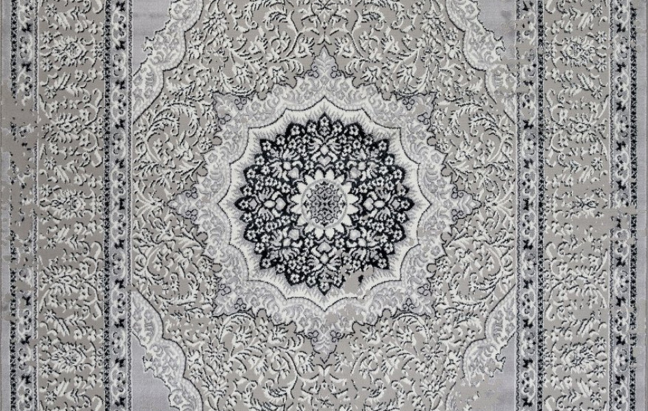 Ковер F294 - DARK GRAY - Прямоугольник - коллекция PALERMO