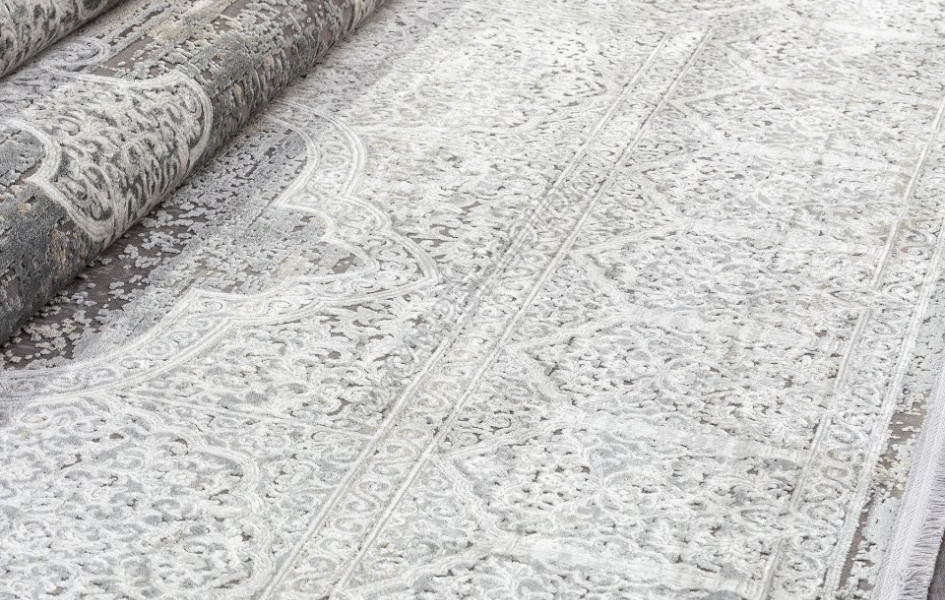 Ковер Y5099F - GREY / GREY - Прямоугольник - коллекция EMPEROS OLIMPOS