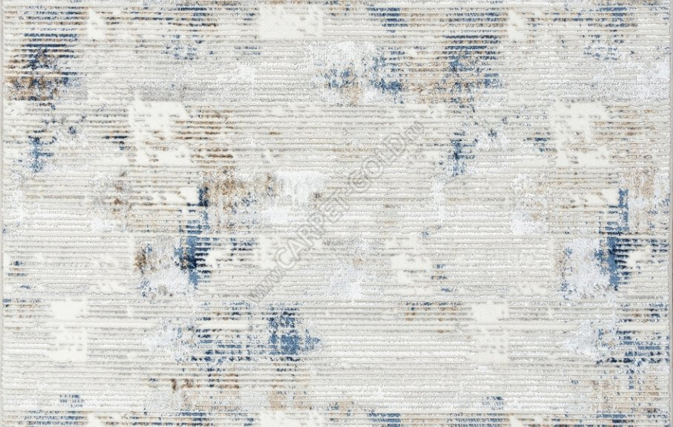 Ковер DA492 - 635 CREAM / NAVY - Прямоугольник - коллекция ANTEP