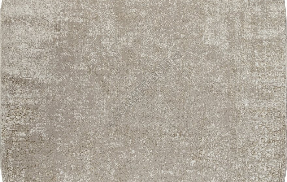 Ковер 02477G - BEIGE / BEIGE - Овал - коллекция SAFARI