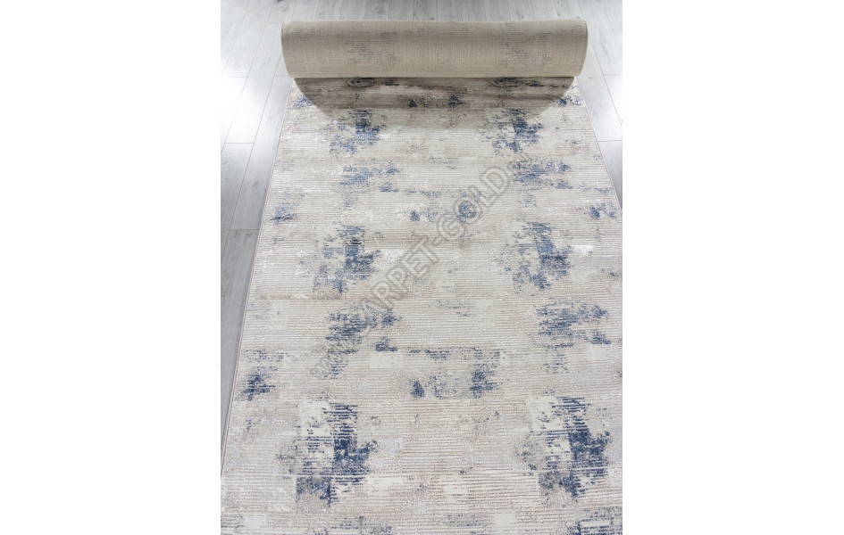 Ковер DA492 - 635 BEIGE / NAVY - Дорожка - коллекция ANTEP