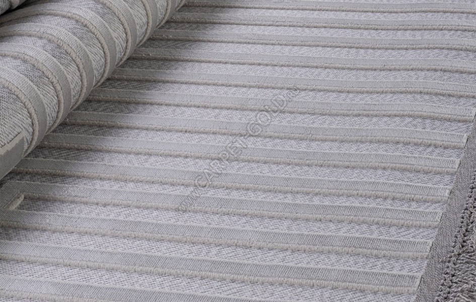 Ковер O2654 - 995 GREY / GREY - Прямоугольник - коллекция OSHA