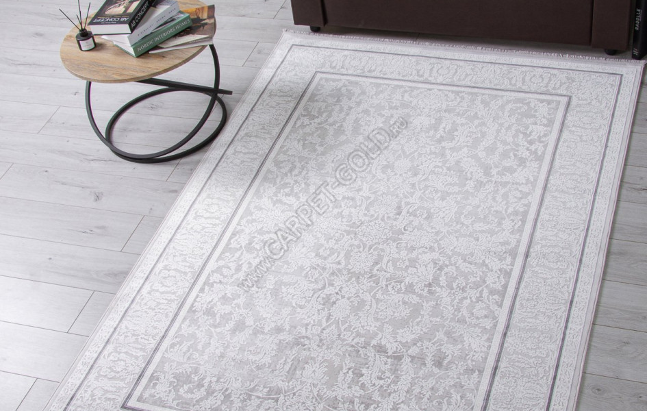 Ковер 32229A - GREY / WHITE - Прямоугольник - коллекция ANATOLIA