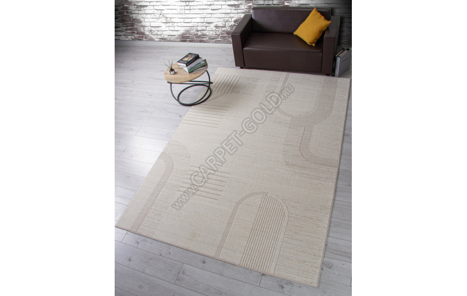 Ковер F437 - LIGHT CREAM - Прямоугольник - коллекция DIOS