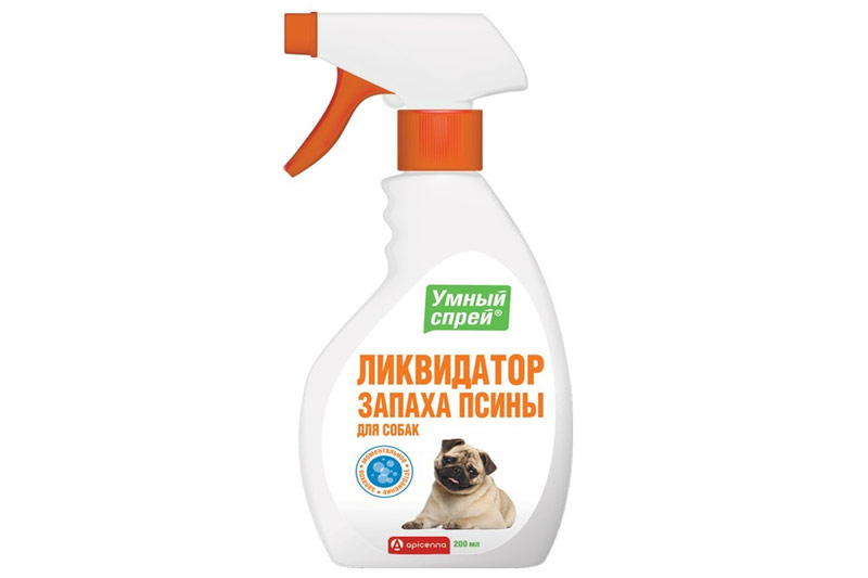 умный спрей от запаха собачьей мочи